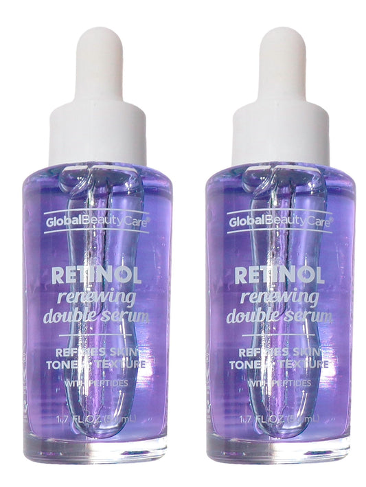 Global Beauty Care Retinol Renewing Double Serum (Set of 2)