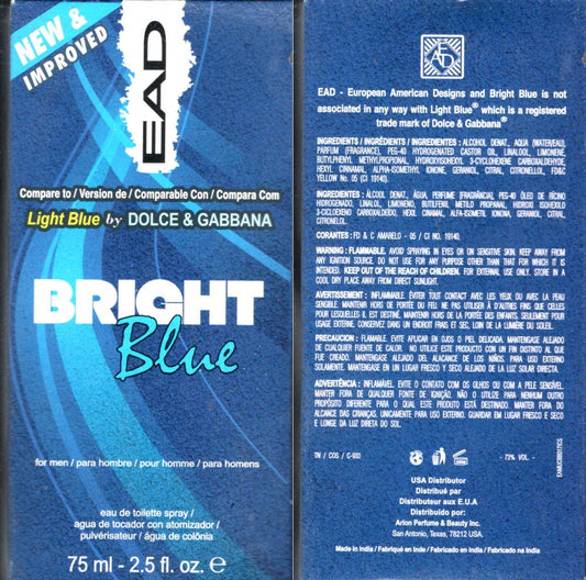 EAD Bright Blue for Men 2.5oz