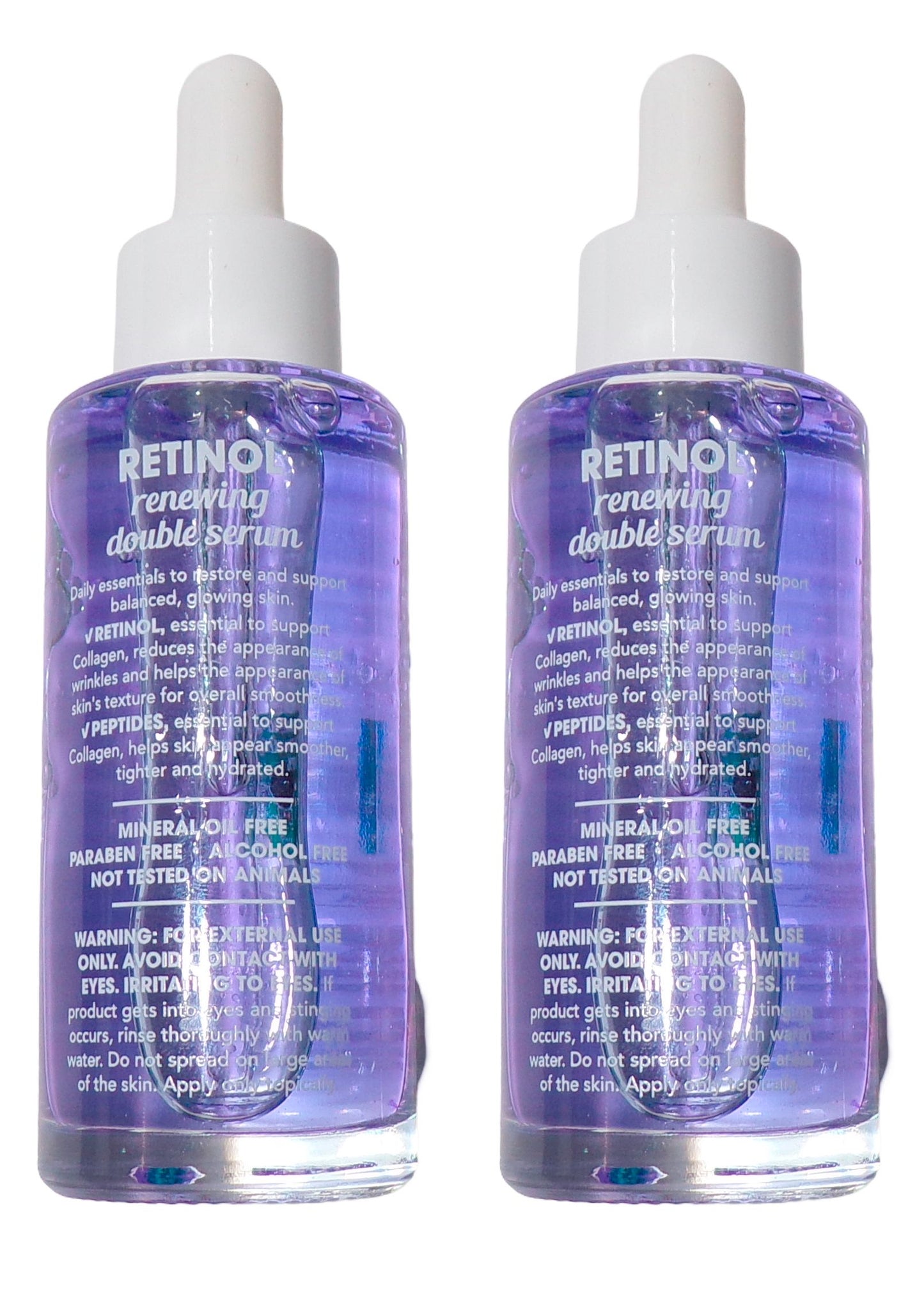 Global Beauty Care Retinol Renewing Double Serum (Set of 2)