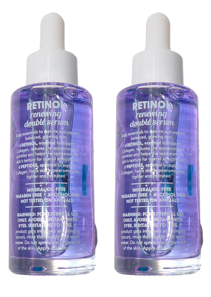 Global Beauty Care Retinol Renewing Double Serum (Set of 2)
