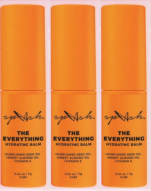 La Splash The Everything Hydrating Balm Sunflower -0.24oz (Set of 3)
