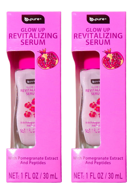 B-pure Glow Up Smoothing Serum - Strawberry Extract 1oz (Set of 2)