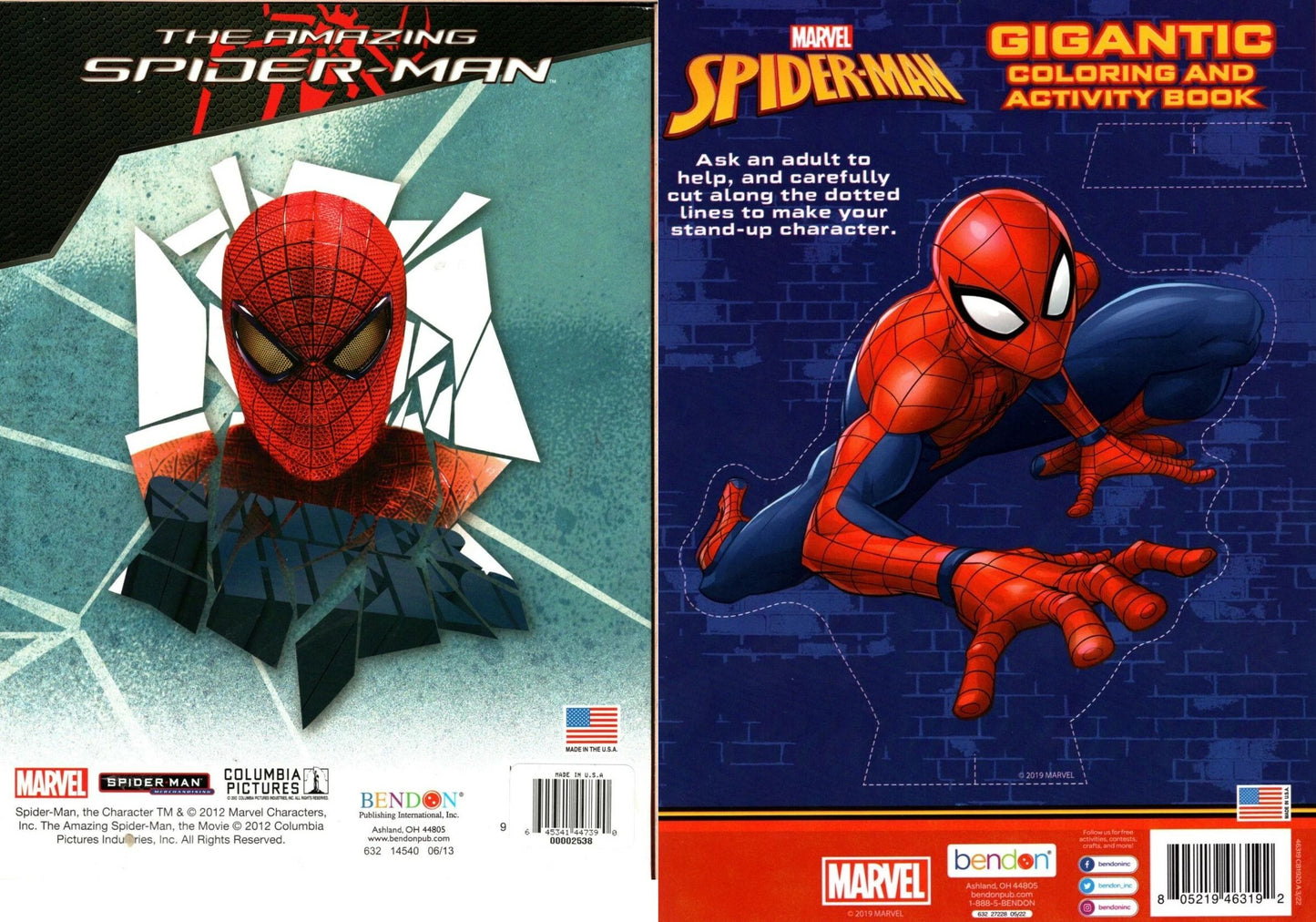 The Amazing Spider-Man - Giant Coloring Books (Set of 2 Books)