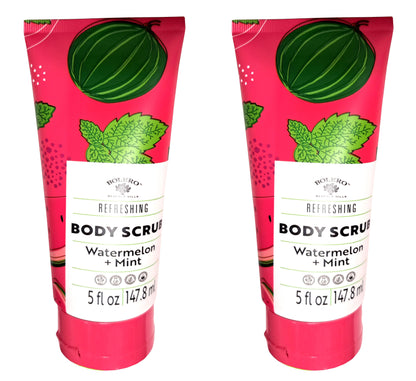 Refreshing Body Scrub - Watermelon & Mint 5fl oz./147.8ml (Set of 2 Pack)