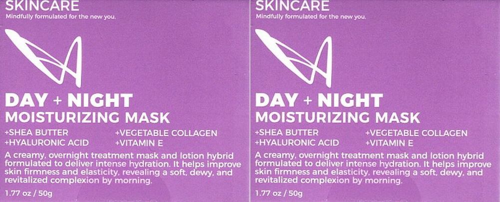 La Splash Day + Night Moisturizing Mask - 1.77oz (Set of 2)