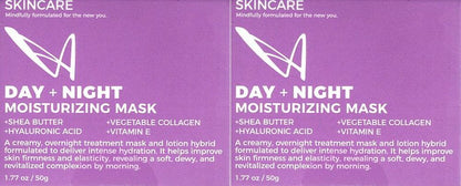 La Splash Day + Night Moisturizing Mask - 1.77oz (Set of 2)