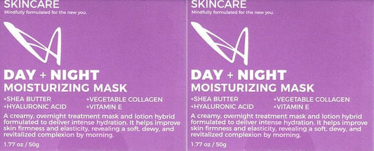 La Splash Day + Night Moisturizing Mask - 1.77oz (Set of 2)