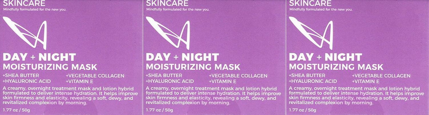 La Splash Day + Night Moisturizing Mask - 1.77oz (Set of 3)