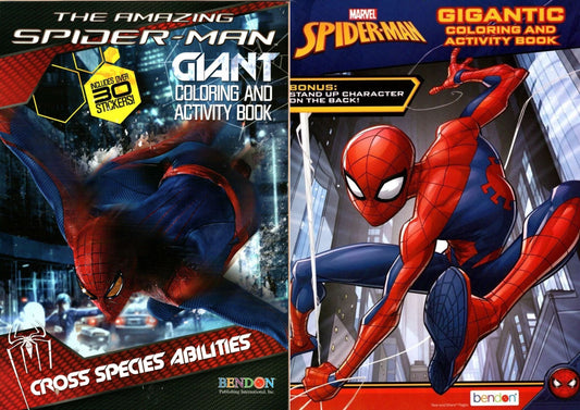 The Amazing Spider-Man - Giant Coloring Books (Set of 2 Books)