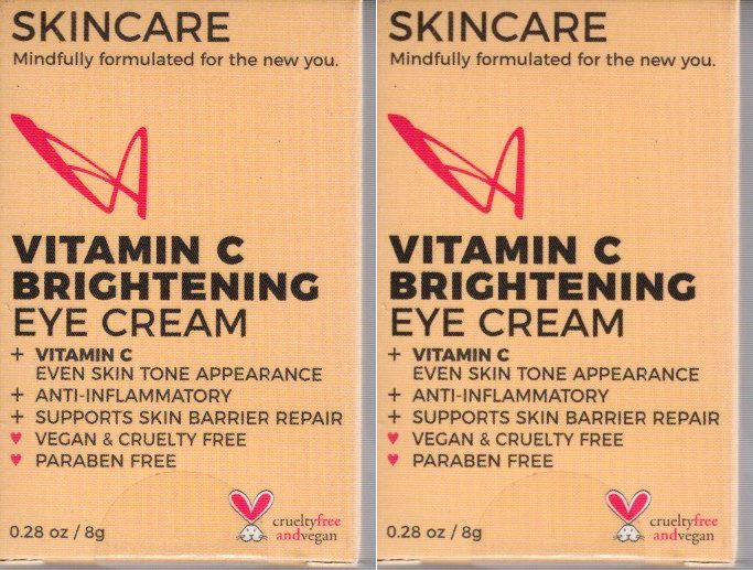LASplash Skincare Vitamin C Brightening Eye Cream 2-Pack, 0.56 oz.
