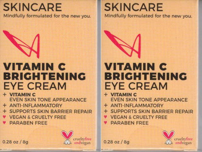 LASplash Skincare Vitamin C Brightening Eye Cream 2-Pack, 0.56 oz.