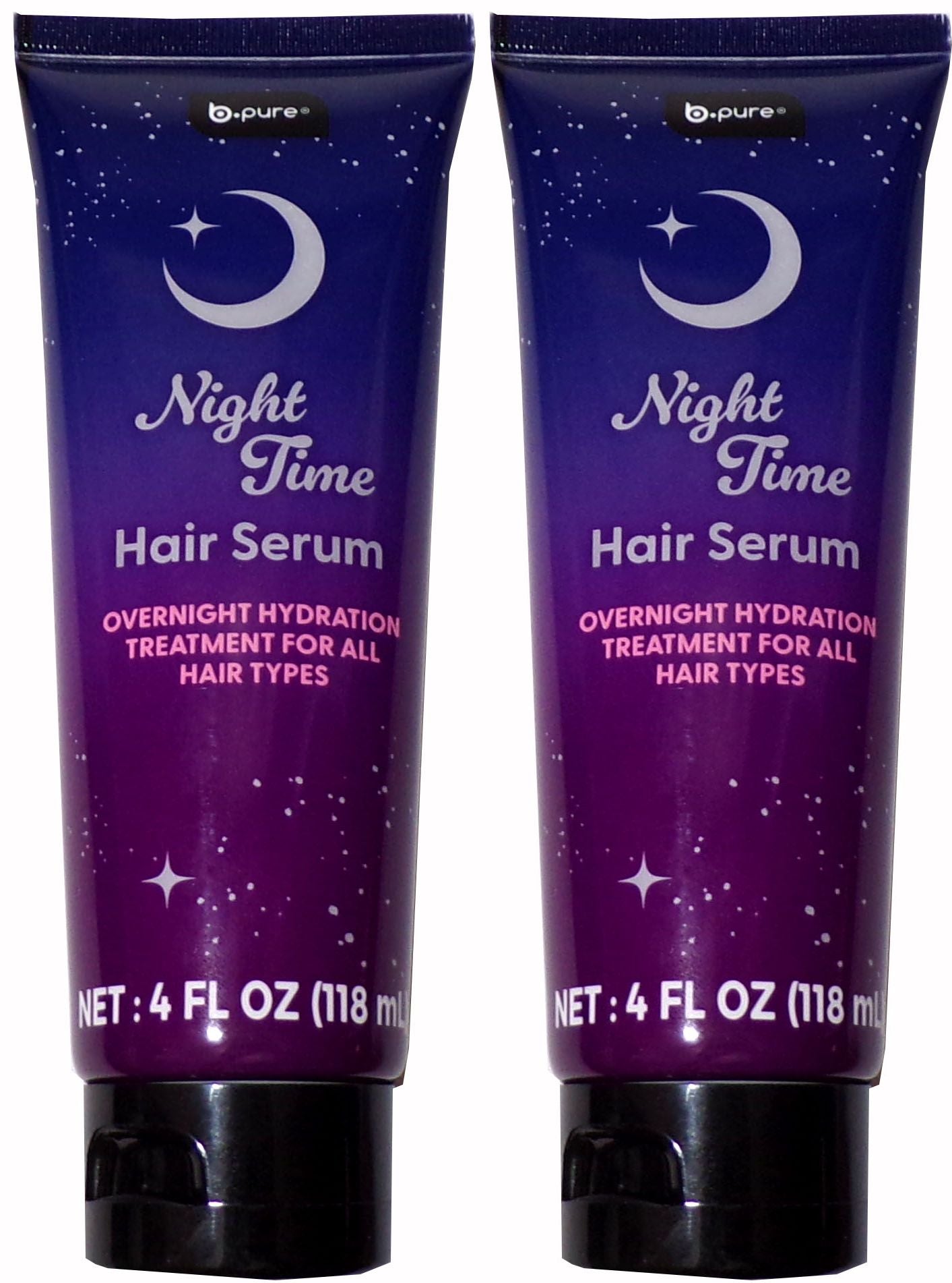 b•pure Night Time Hair Serum 4 fl.oz (Set of 2)