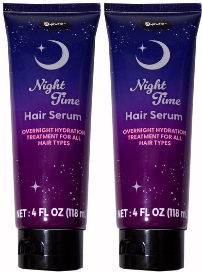 b•pure Night Time Hair Serum 4 fl.oz (Set of 2)
