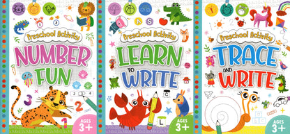 Preschool Activity Series (Number Fun / Learn to Write / Trace and Write)