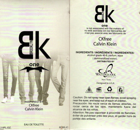 Brooklyn K One for Man EAU DE PARFUME 2,0 oz