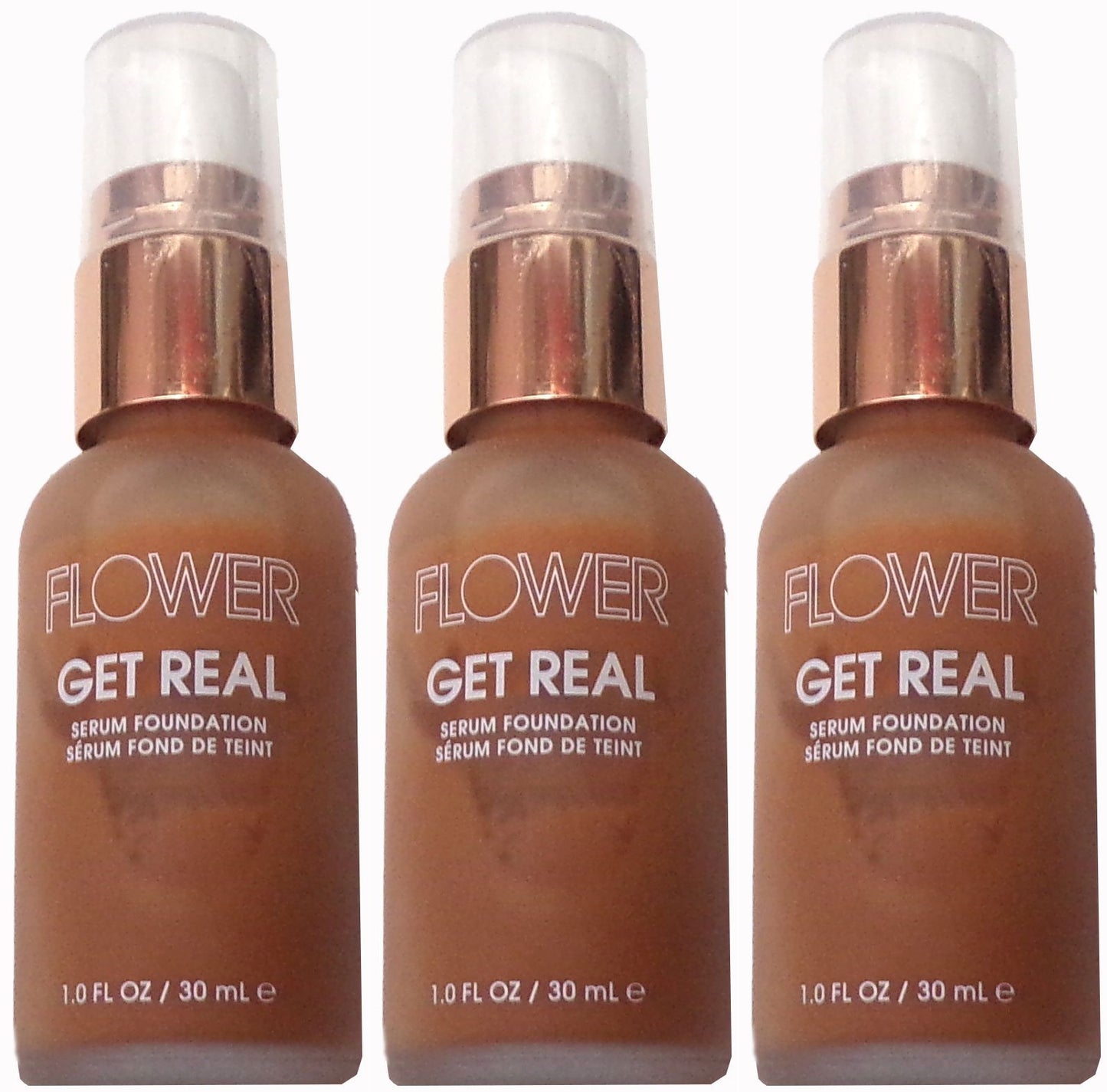 FLOWER BEAUTY Get Real Serum Foundation (Set of 3)