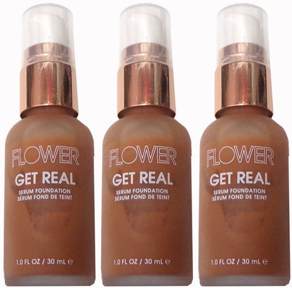 FLOWER BEAUTY Get Real Serum Foundation (Set of 3)