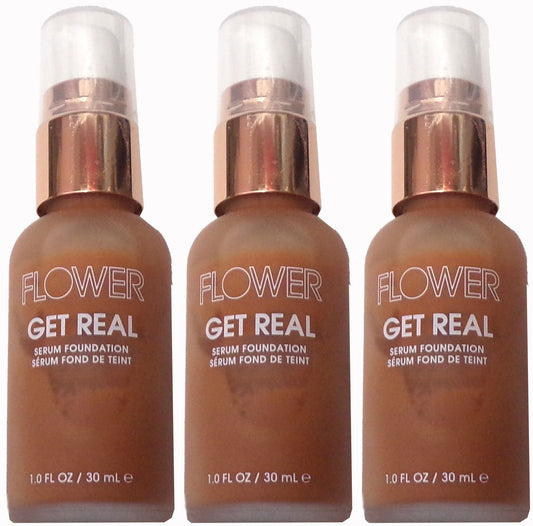 FLOWER BEAUTY Get Real Serum Foundation (Set of 3)