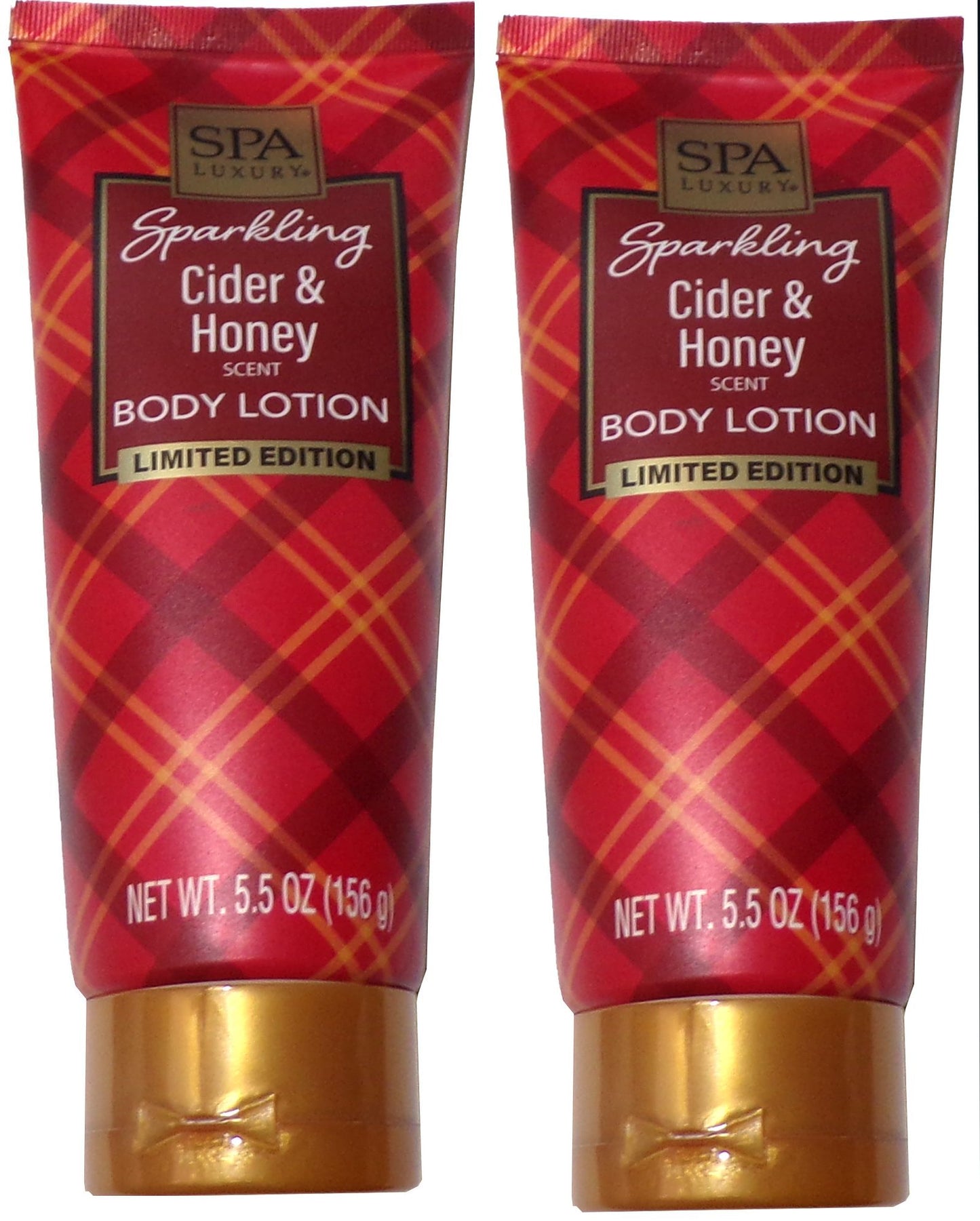 SPARKLING CIDER & HONEY HAND & BODY LOTION 5.5 Oz Each LIMITED EDITION Set of 2
