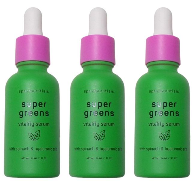 Spa Scentials Super Green Vitality Serum 1 FL OZ (Set of 3)