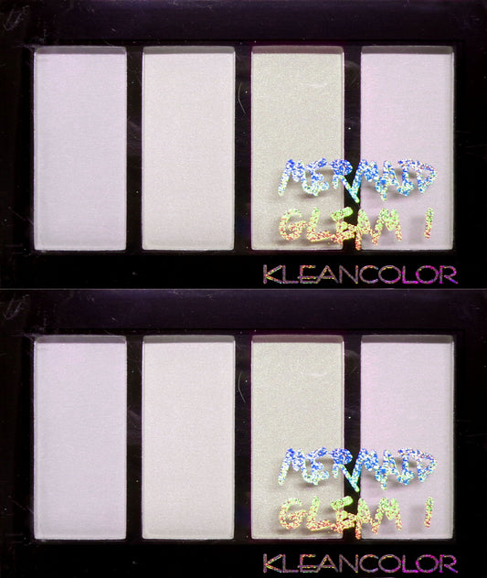 KleanColor Mermaid Cleam 1 prismatic Hightlighter Palette BH 731-01 10 g. Set