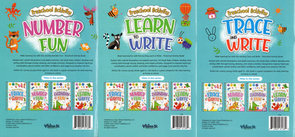 Preschool Activity Series (Number Fun / Learn to Write / Trace and Write)