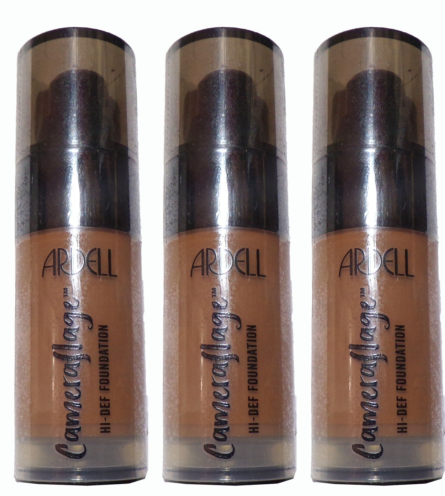 Ardell Beauty Cameraflage Hi-Def Foundation - Dark 11.0 (05328) (Set of 3)