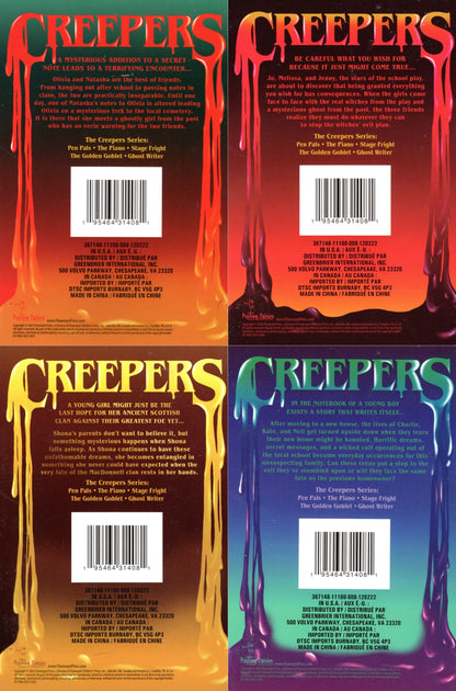 Strange Things Are Happening in Creepers Paperback Book (Set of 4 Books)