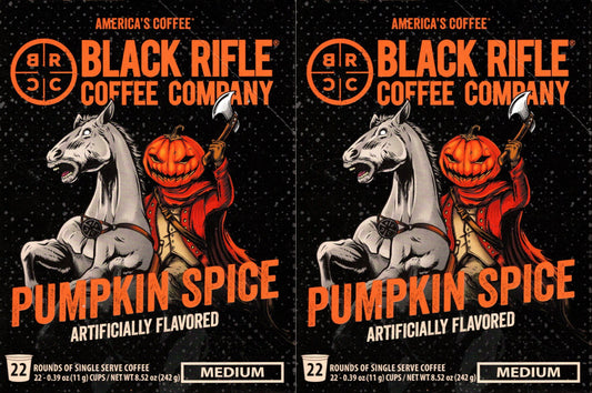 Black Rifle Coffee Company K Cups Pumpkin Spice - Medium - Total 44 pods Set