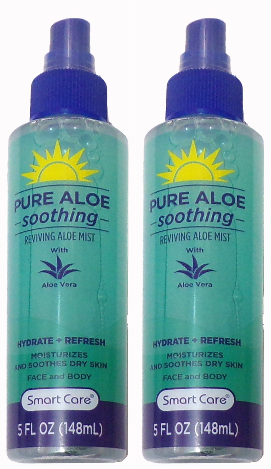 Pure Aloe Soothing Spray Reviving Aloe Mist With Aloe Vera (Set of 2)