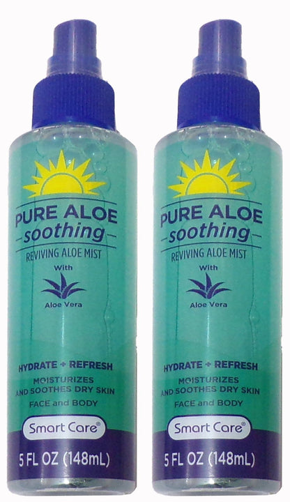 Pure Aloe Soothing Spray Reviving Aloe Mist With Aloe Vera (Set of 2)