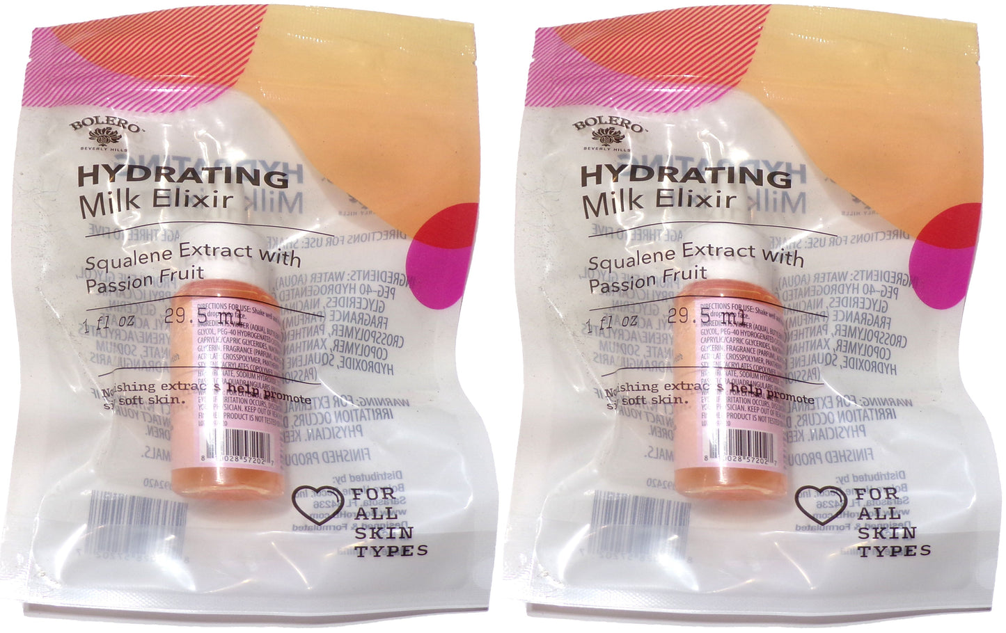 Bolero - Hydrating Milk Elixir 1.0 Oz (Set of 2)