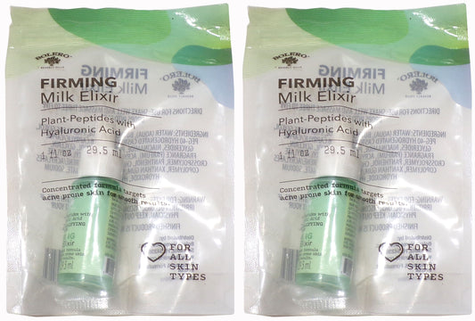 Share Bolero Firming Milk Elixir Plant - Peptides Hyaluronic Acid 1.0 Oz (Set of 2)