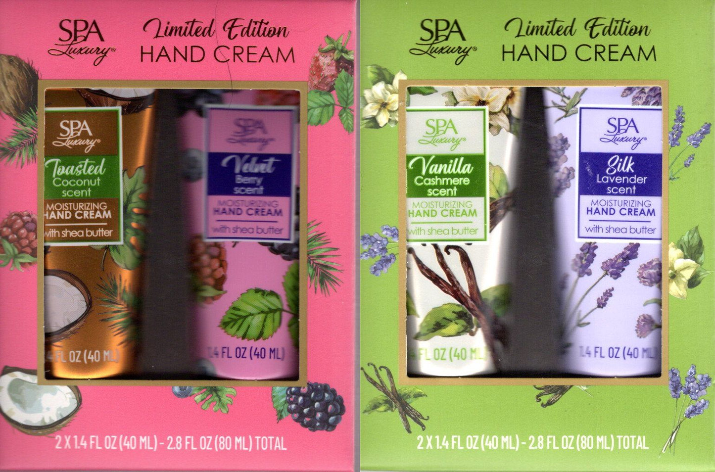 SPA Luxury Limited Edition Moisturizing Hand Cream Cashmere & Coconut