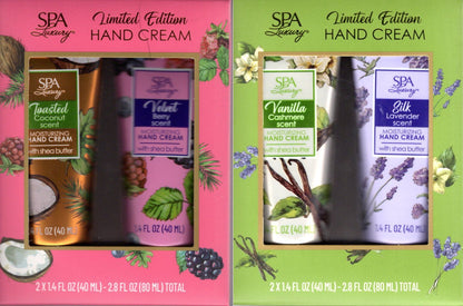 SPA Luxury Limited Edition Moisturizing Hand Cream Cashmere & Coconut