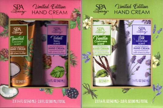 SPA Luxury Limited Edition Moisturizing Hand Cream Cashmere & Coconut