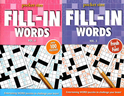 Fill in Words - Sharpen Your Memory, Boost Your Brain (Pocket Size) - Vol.4 - 5