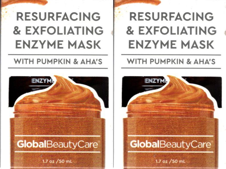 Resurfacing & Exfoliating Enzyme with pumpkin & AHa's 1,7fl oz 50ml (Set of 2 Pack)