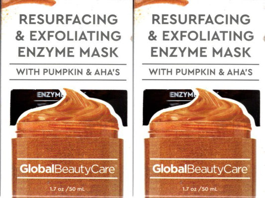 Resurfacing & Exfoliating Enzyme with pumpkin & AHa's 1,7fl oz 50ml (Set of 2 Pack)