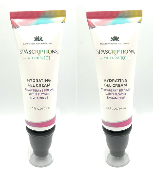 Global Beauty Care Spascriptions Wellness 101 Hydrating Gel Cream (Set of 2 Pack)