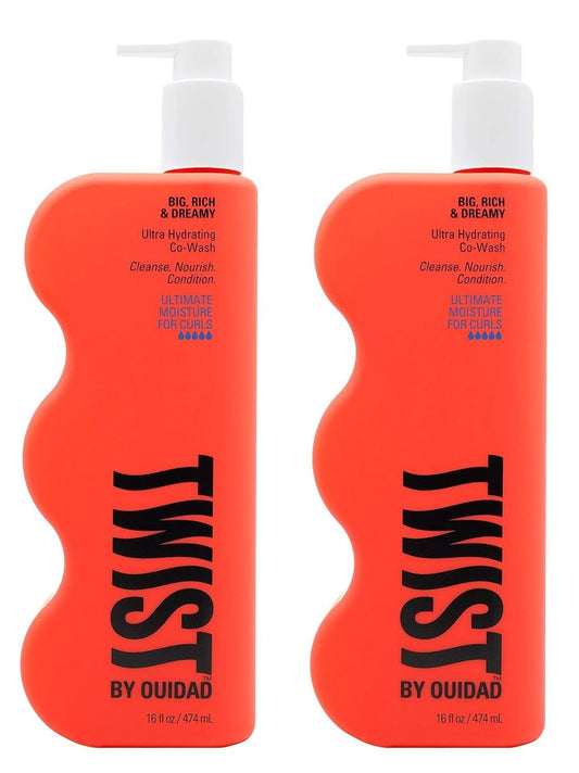 TWIST Big, Rich & Dreamy Ultra-hydrating Cowash, 16 Fl. Oz. (Set of 2 Pack)