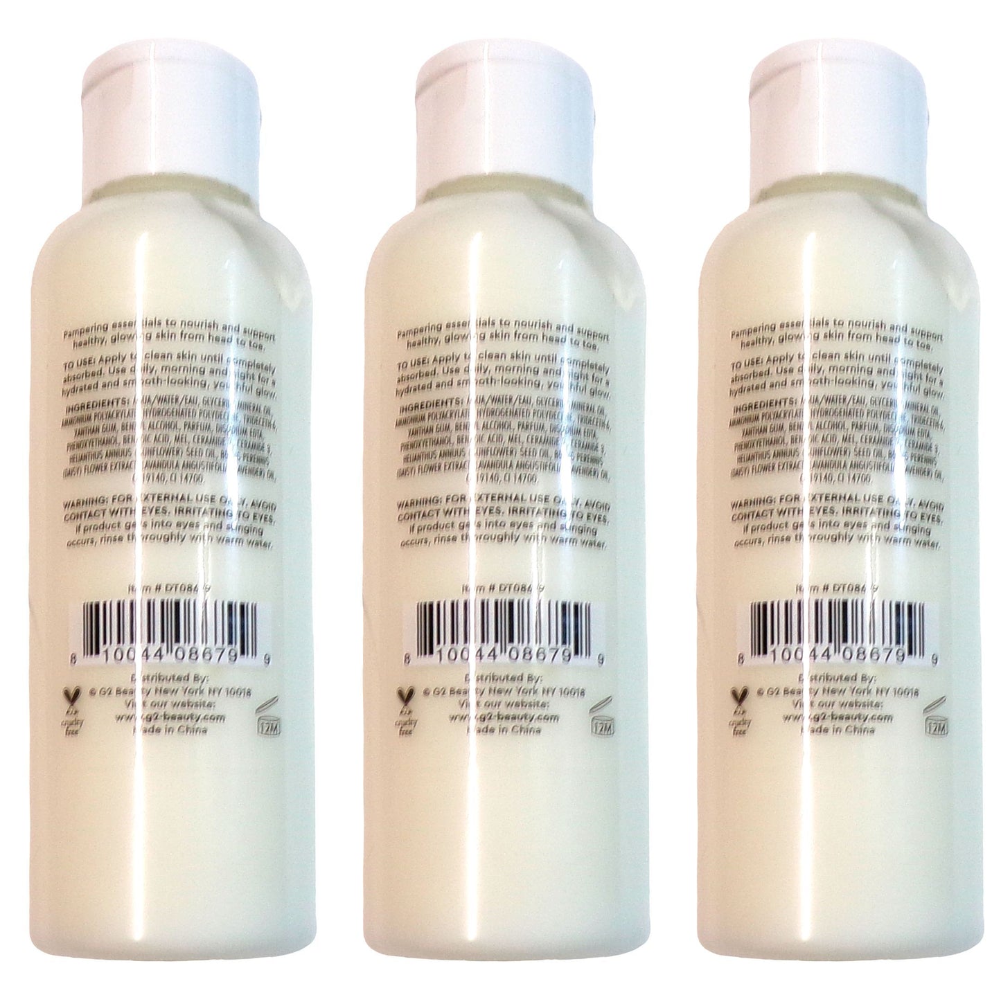 RIVER & ROWE Honey Drip Body Milk Ceramides Floral Extracts Nourish 5 fl oz Set