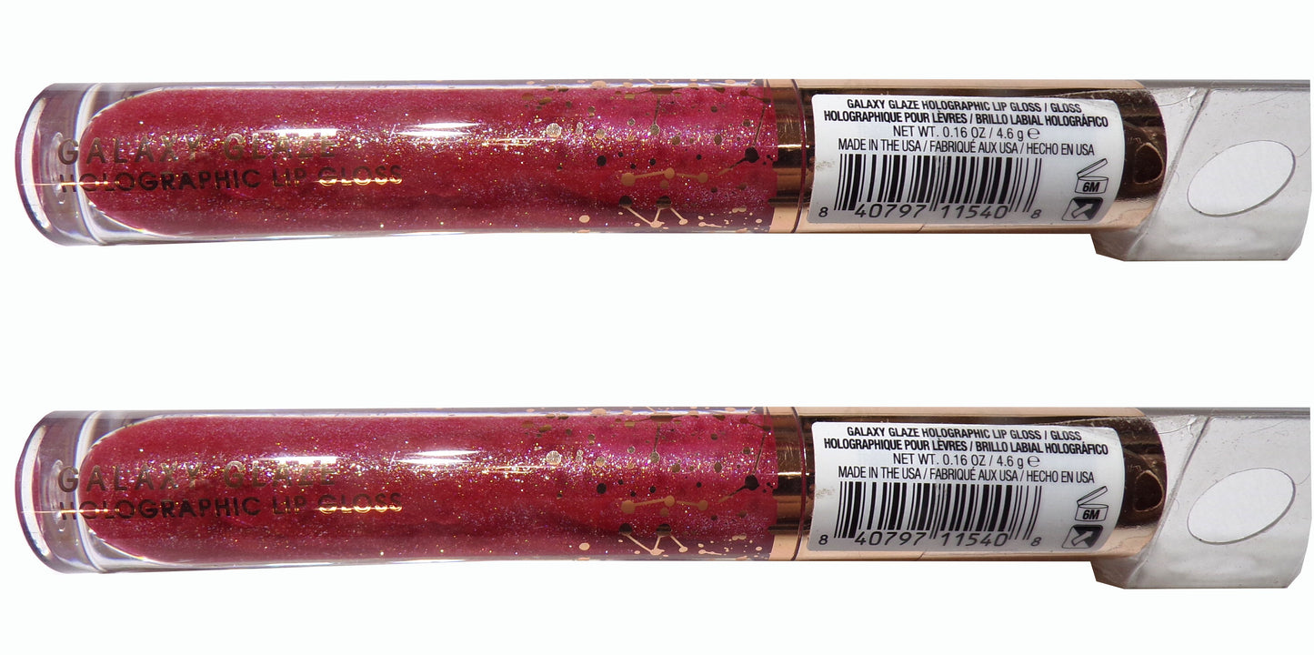 FLOWER Beauty Galaxy Glaze Holographic Lip Gloss - 15 Asteroid (Set of 2)