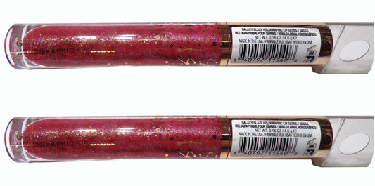 FLOWER Beauty Galaxy Glaze Holographic Lip Gloss - 15 Asteroid (Set of 2)