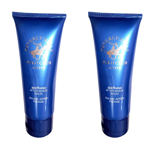 Beverly Hills Polo Club Active Soothing After Shove Balm 2.5 oz Men Set