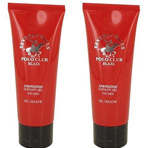 Beverly Hills Polo Club Blaze by Beverly Fragrances Shower Gel 2.5 oz Men Set