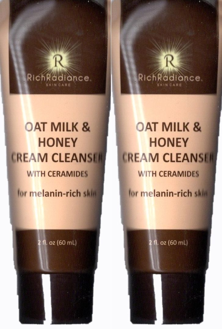 Rich Radiance Oat Milk & Honey Cream Cleanser with Ceramides (Set of 2)