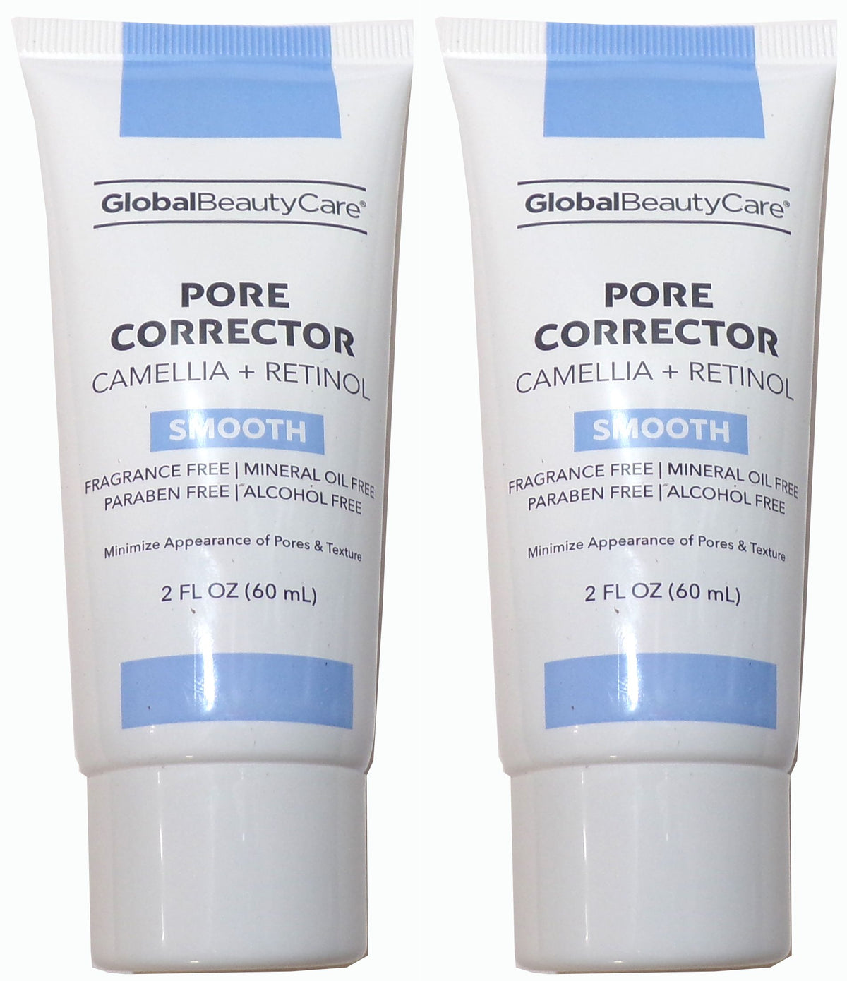 Global Beauty Care Camellia + Retinol Pore Corrector Smooth 2-Pack, 2 fl. oz.