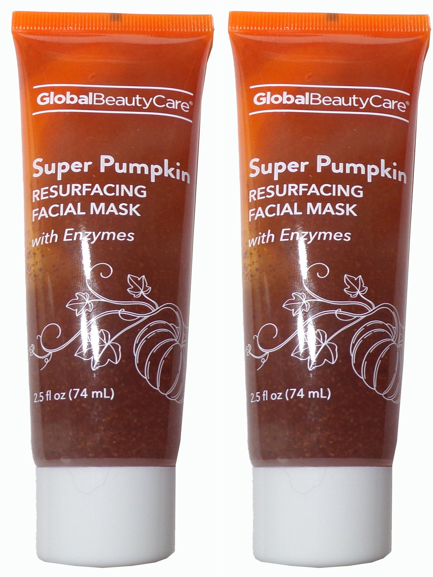 Global Beauty Care Super Pumpkin Resurfacing Facial Mask with Enzymes 2.5 fl oz