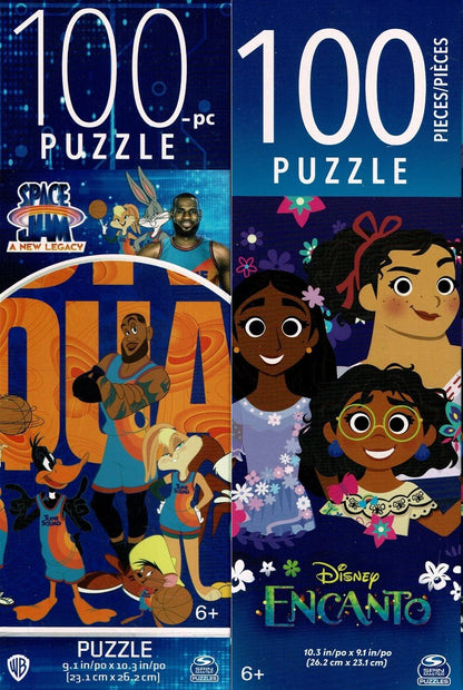 Disney Encanto & A New Legacy - 100 Piece Jigsaw Puzzle (Set of 2)